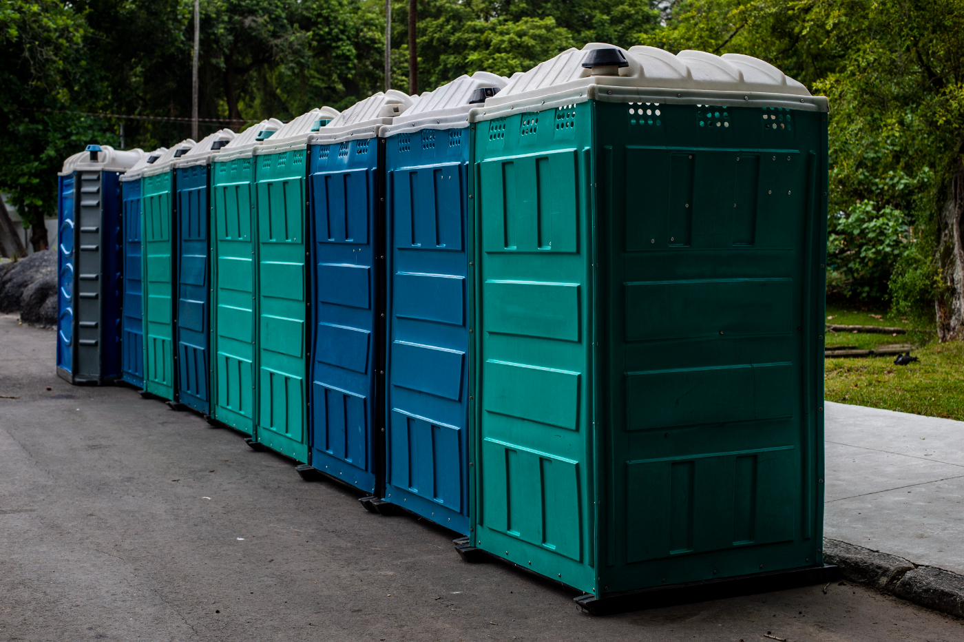 MAINS CONNECTED PORTABLE TOILETS